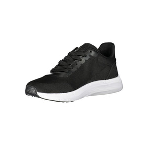 Schwarzer Polyester Sneaker