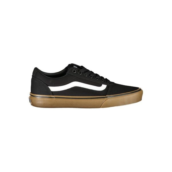 Schwarzer Polyester Sneaker