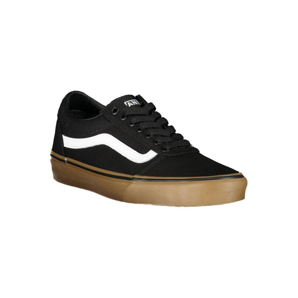 Schwarzer Polyester Sneaker