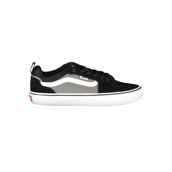 Schwarzer Polyester Sneaker