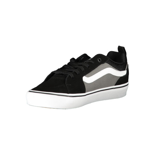 Schwarzer Polyester Sneaker