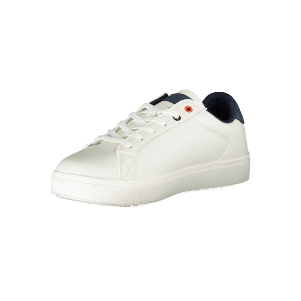 Sneaker aus weißem Polyester