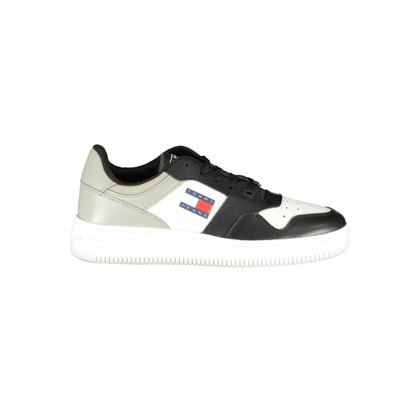 Schwarzer Polyester Sneaker