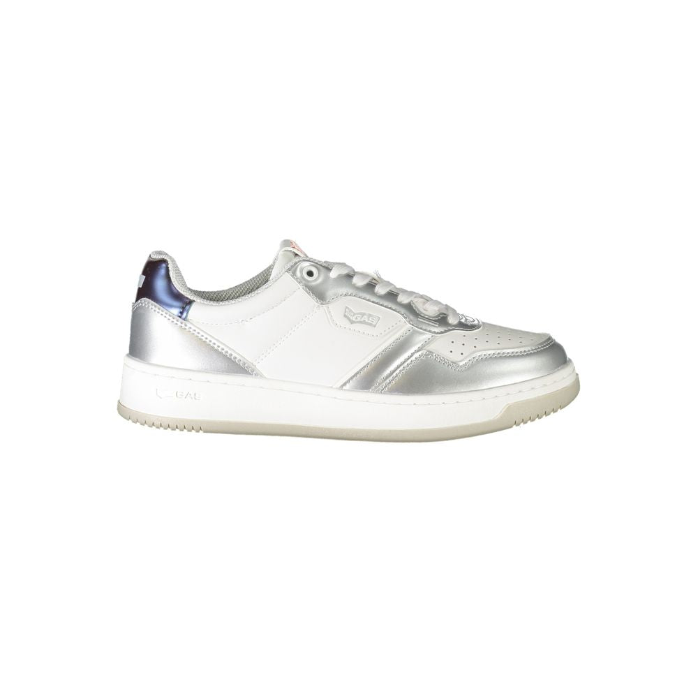 Sneaker aus weißem Polyester