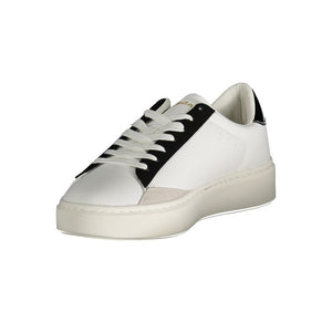 Weißer Polyester Damen Sneaker
