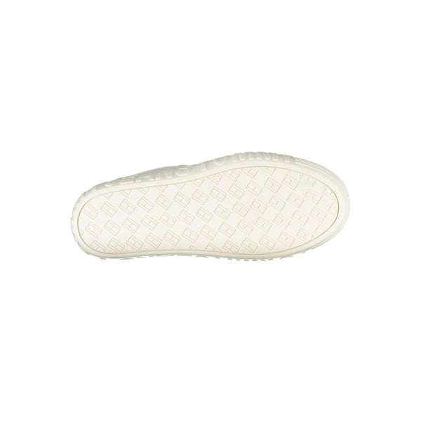 Weißes Leder Damen Sneaker