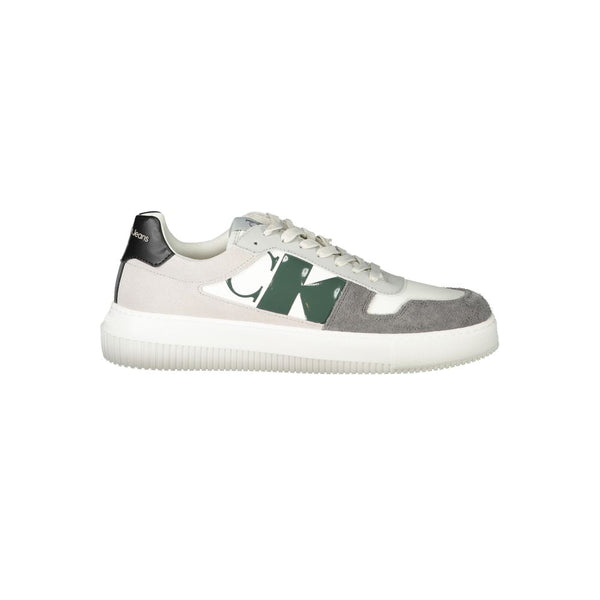 Weißes Polyethylen Herren Sneaker