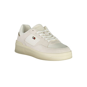Weißes Leder Damen Sneaker