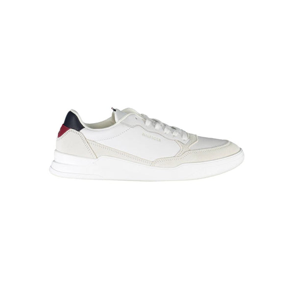 Weiß Polyester Männer Sneaker