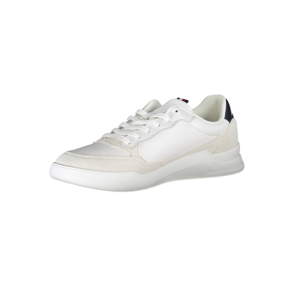 Weiß Polyester Männer Sneaker