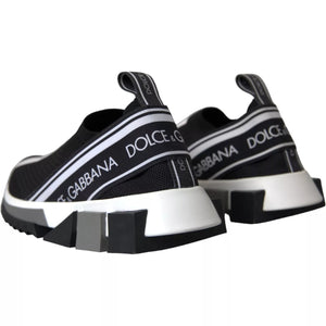 Schwarz Weiß Slip On Sorrento Sneakers Schuhe