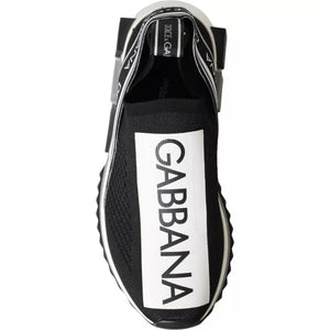 Schwarz Weiß Slip On Sorrento Sneakers Schuhe
