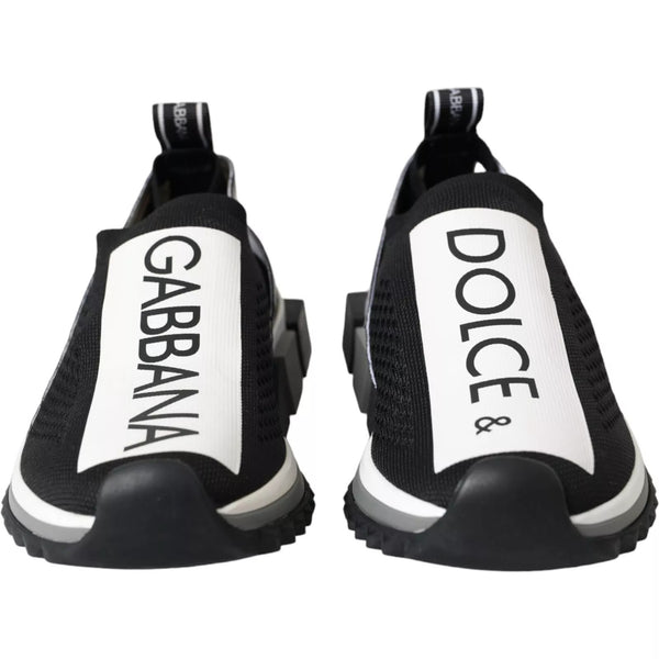 Schwarz Weiß Slip On Sorrento Sneakers Schuhe