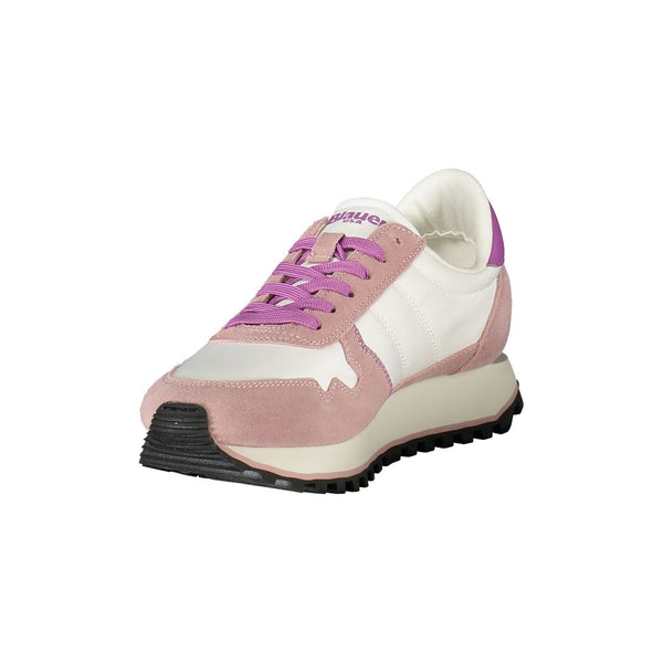 Weißes Leder Damen Sneaker