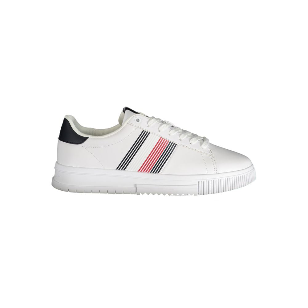 Sneaker aus weißem Polyester