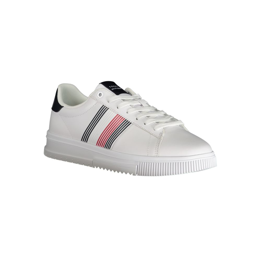 Sneaker aus weißem Polyester