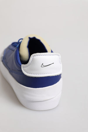 Weiß Blau Lace Up Low Top Drop-Type PRM Turnschuhe Schuhe