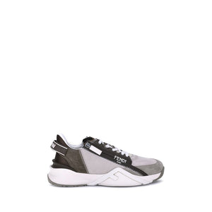 Beigefarbene Sneakers aus Kalbsleder Bos Taurus im Low-Top-Design