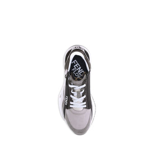 Beigefarbene Sneakers aus Kalbsleder Bos Taurus im Low-Top-Design