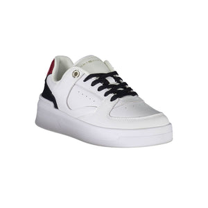 Weißes Leder Damen Sneaker