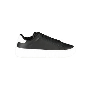 Schwarzer Polyethylen Herren Sneaker