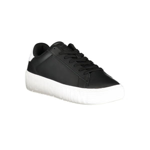 Schwarzer Polyethylen Herren Sneaker