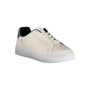 Beige Leder Damen Sneaker