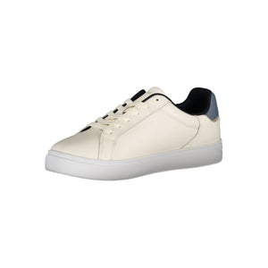 Beige Leder Damen Sneaker
