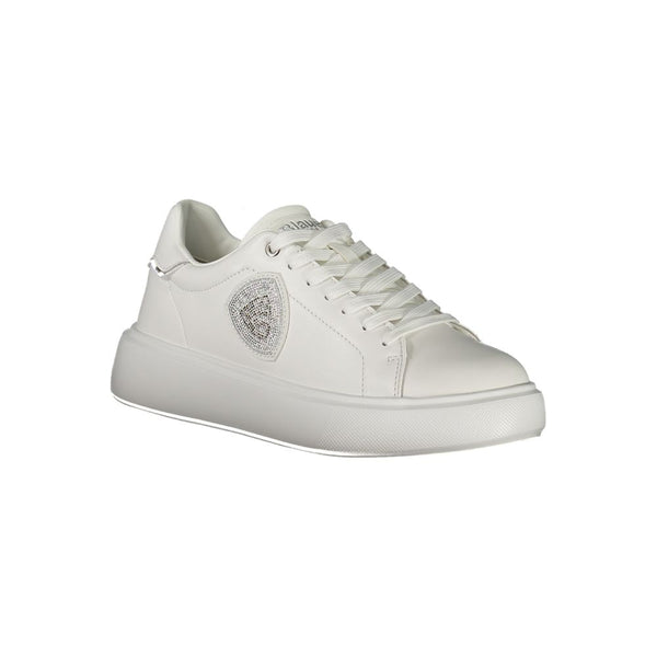 Weißes Leder Damen Sneaker