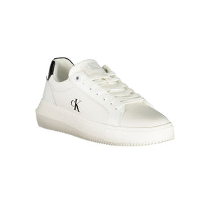 Weißes Leder Damen Sneaker