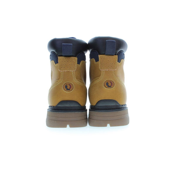 Beige Polyester Herrenstiefel