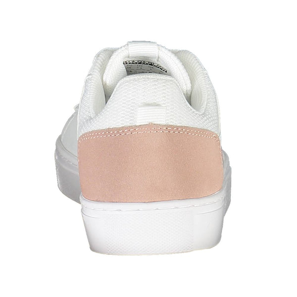 Weißes Leder Damen Sneaker
