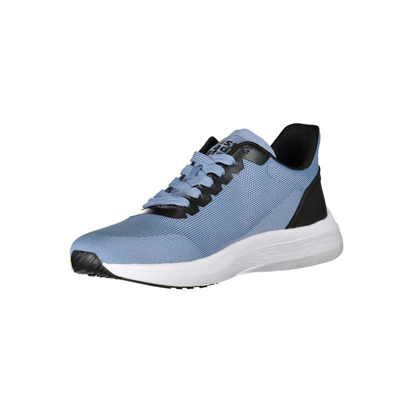 Hellblaue Polyester Herren Sneaker