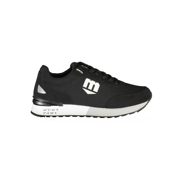 Schwarzer Polyester Sneaker