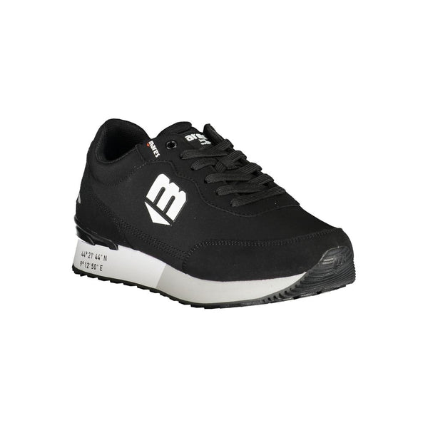 Schwarzer Polyester Sneaker