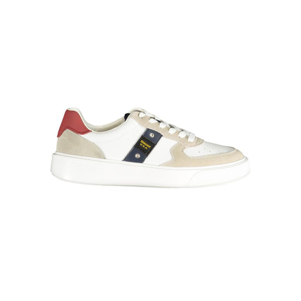 Weißes Polyethylen Herren Sneaker
