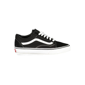 Schwarzes Leder Herren Sneaker