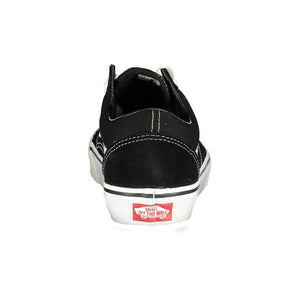 Schwarzes Leder Herren Sneaker