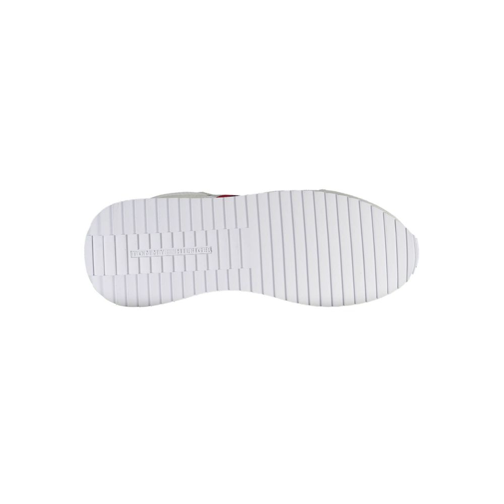 Weiß Polyester Männer Sneaker