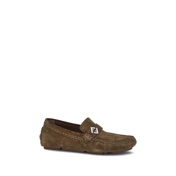 Elegante braune Gummilaufschuhe