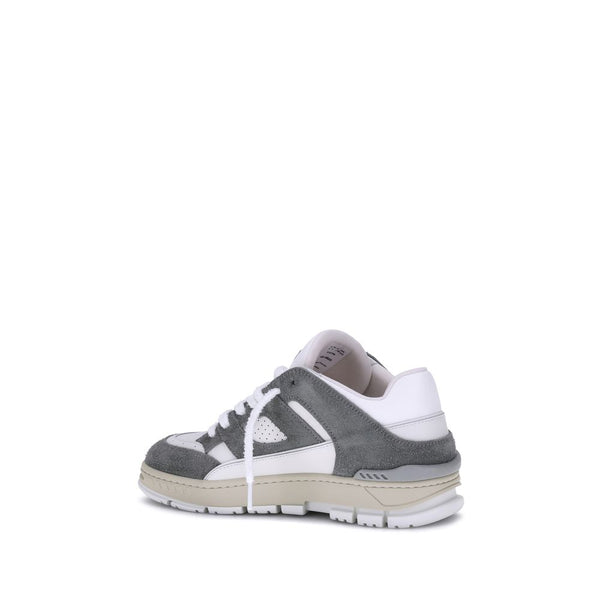 Graue Gummisohle Sneakers mit niedrigem Schaft