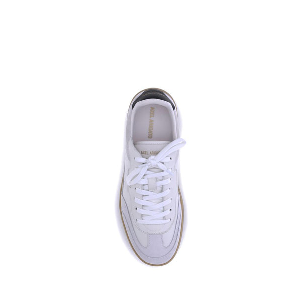 Weiße Kalbshaut Bos Taurus Sneakers mit niedrigem Schaft