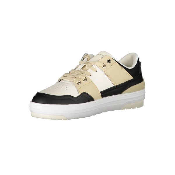 Weißes Leder Damen Sneaker