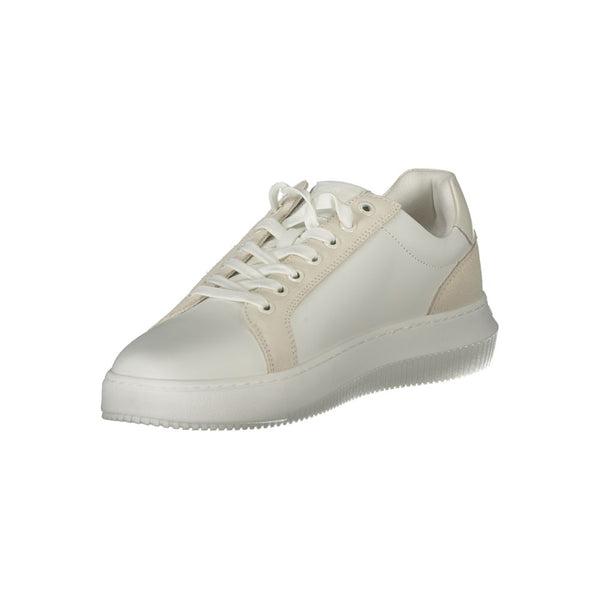 Weißes Polyethylen Herren Sneaker