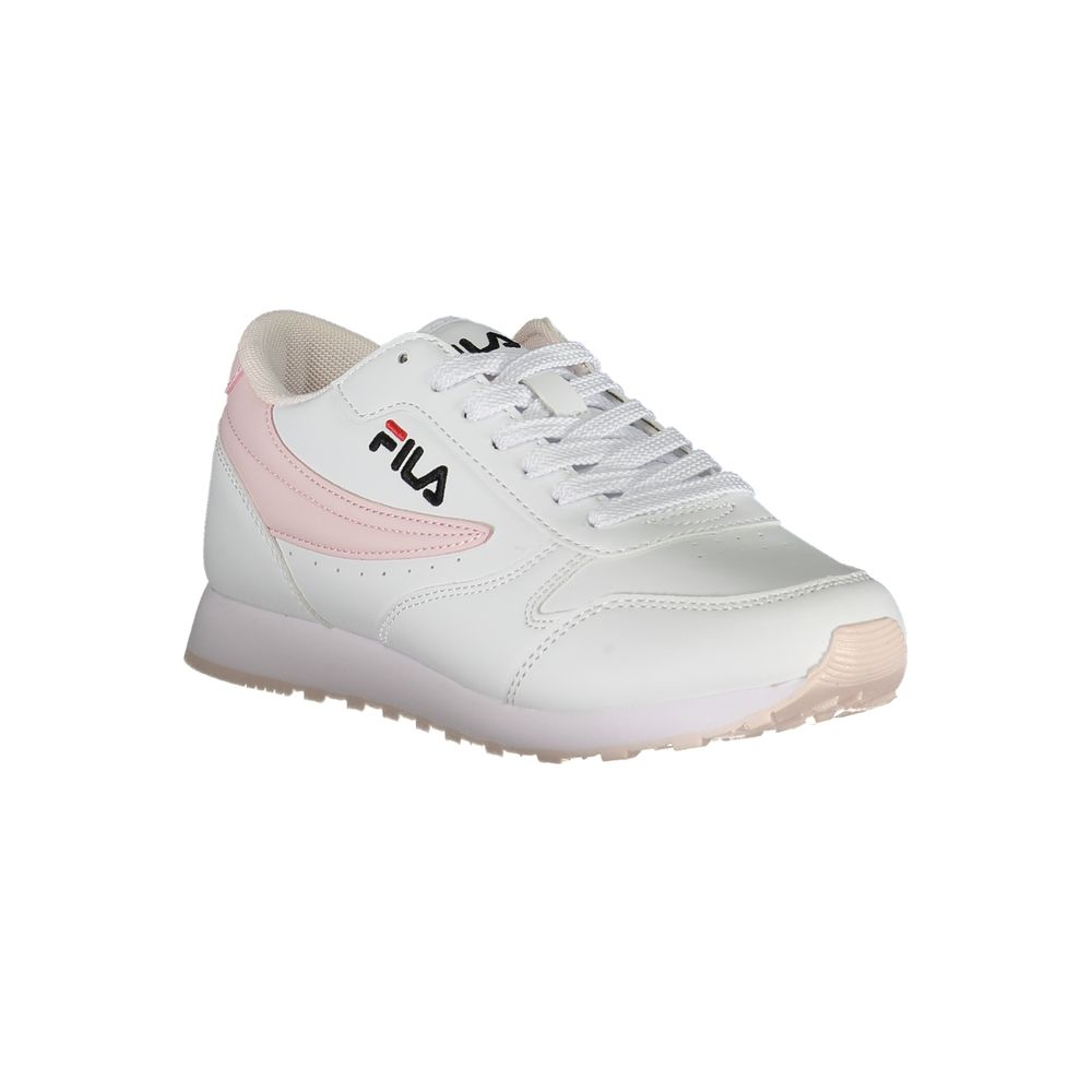 Weiß Synthetik Damen Sneaker