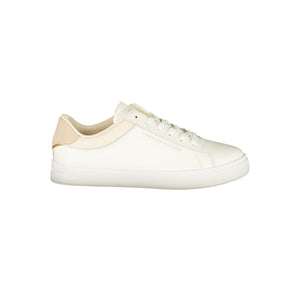 Beige Leder Damen Sneaker