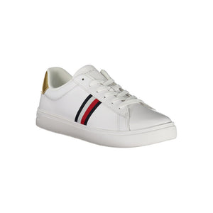 Weißes Leder Damen Sneaker