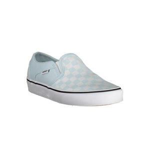 Hellblaue Polyester Damen Sneaker