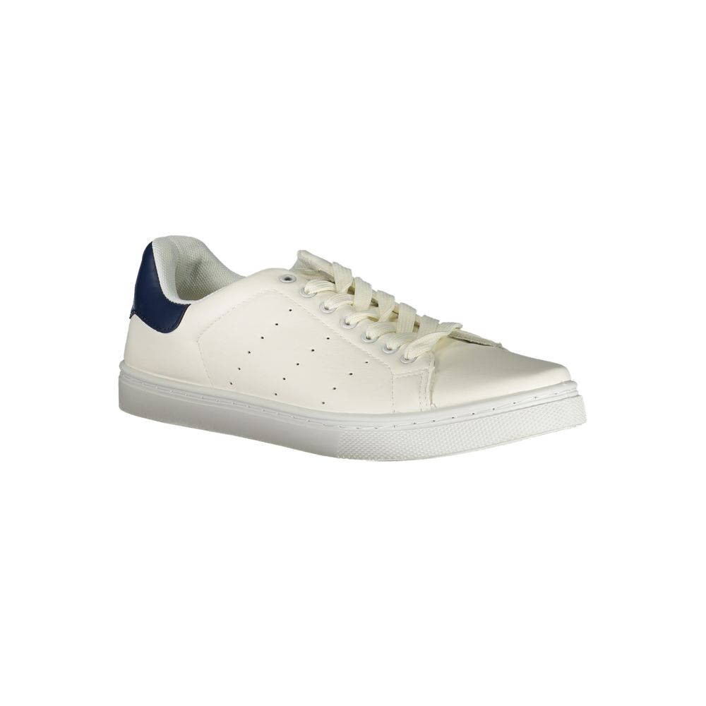Sneaker aus weißem Polyester