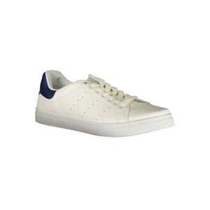 Sneaker aus weißem Polyester